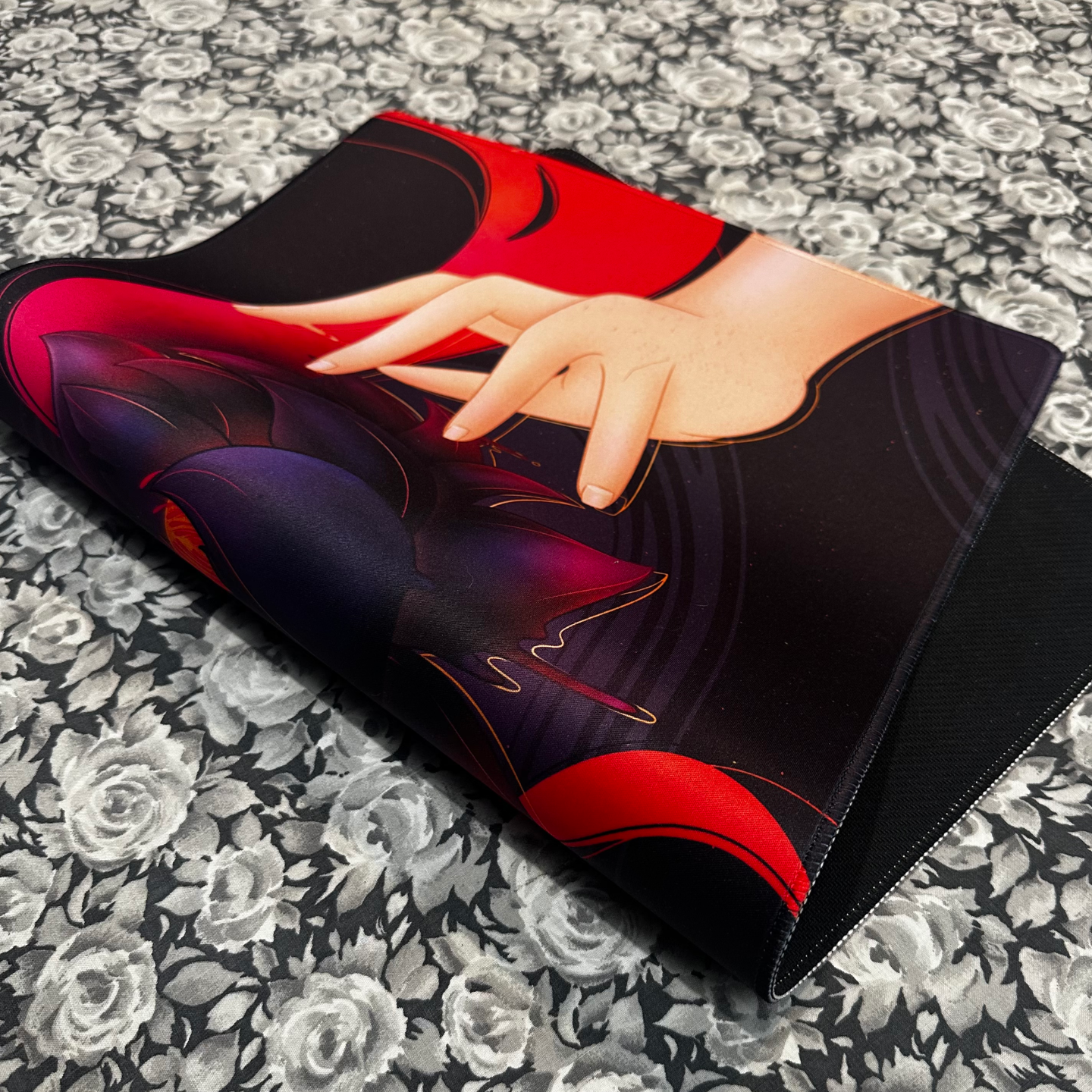 Red Lotus Playmat