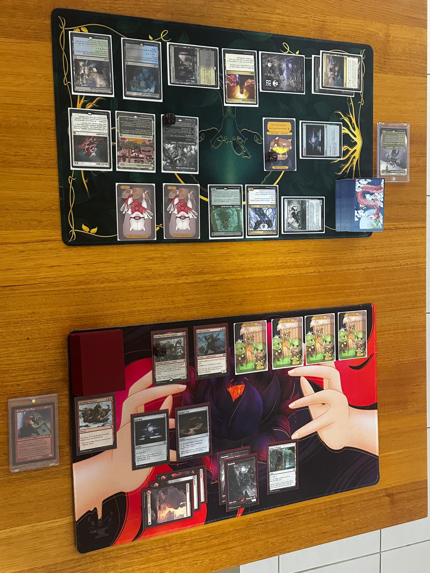 Red Lotus Playmat