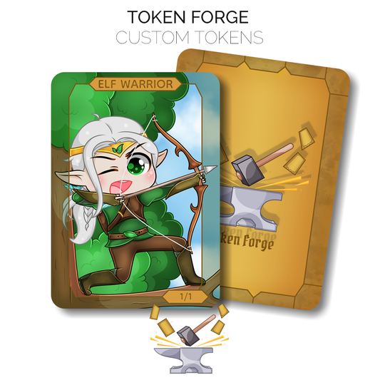 Elf Warrior Tokens