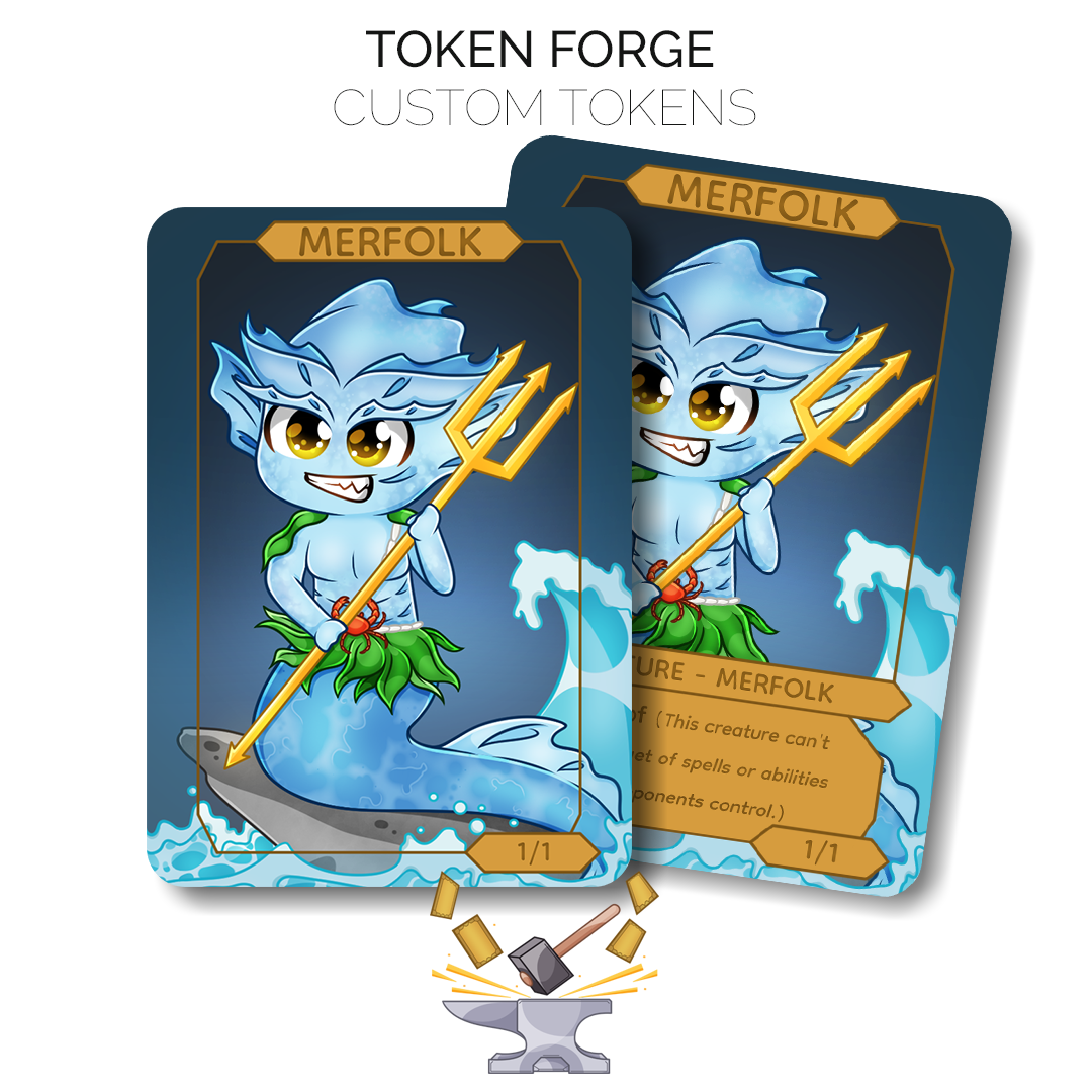 Merfolk Tokens