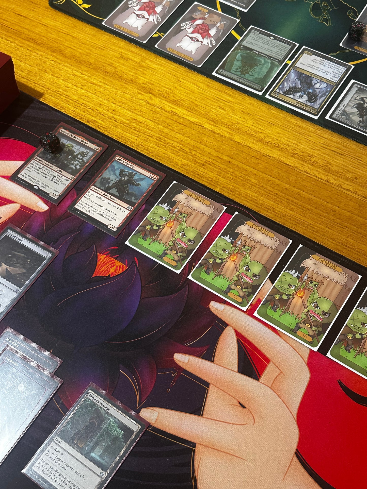 Red Lotus Playmat