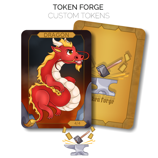 4/4 Dragon Tokens